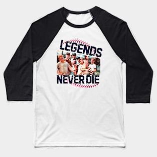 1990s Sandlot Legends Never Die Baseball T-Shirt